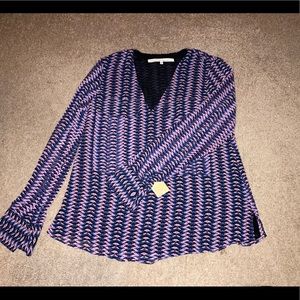Rachel Roy patterned Blouse